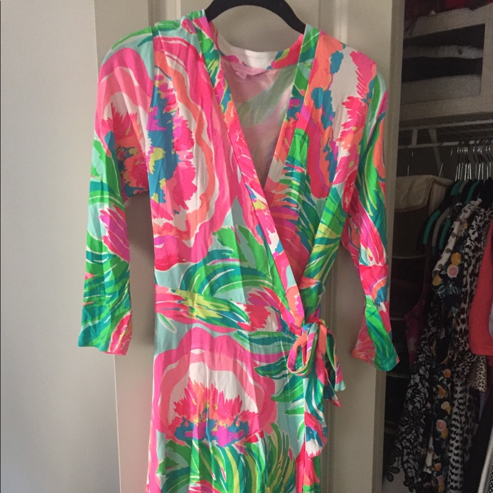 Gorgeous Lilly Pulitzer Wrap Dress
